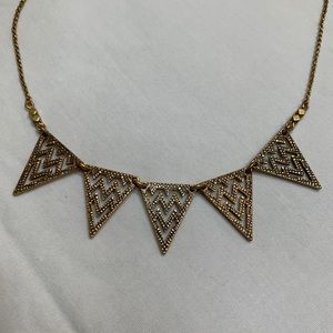 J. Crew Geometric Necklace